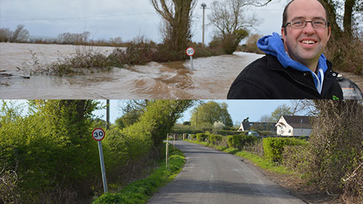 Floods - road