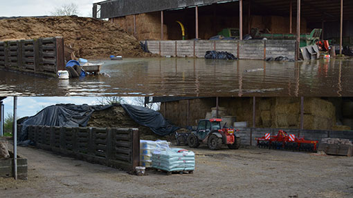 Floods - silage 2