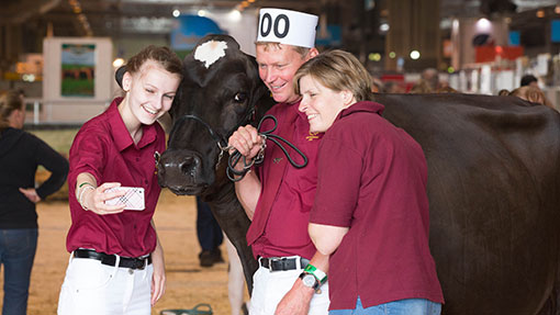 selfie at Livestock 2014