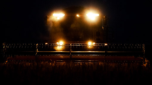 Night combining Hungerford