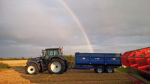 Harvest rainbow Bedfordshire