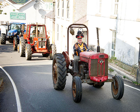 Tractor run 