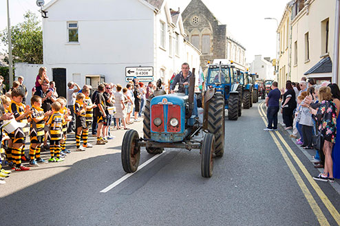 Tractor run 