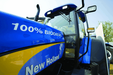 Biodiesel tractor