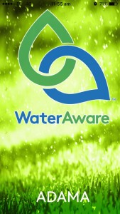 Adama WaterAware app screenshot