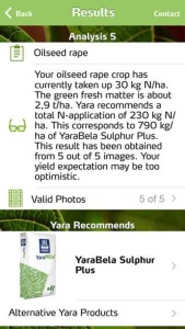 Yara ImageIT app screenshot